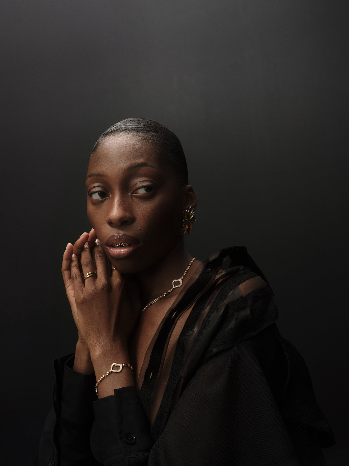 TRI HEART SOLO BRACELET