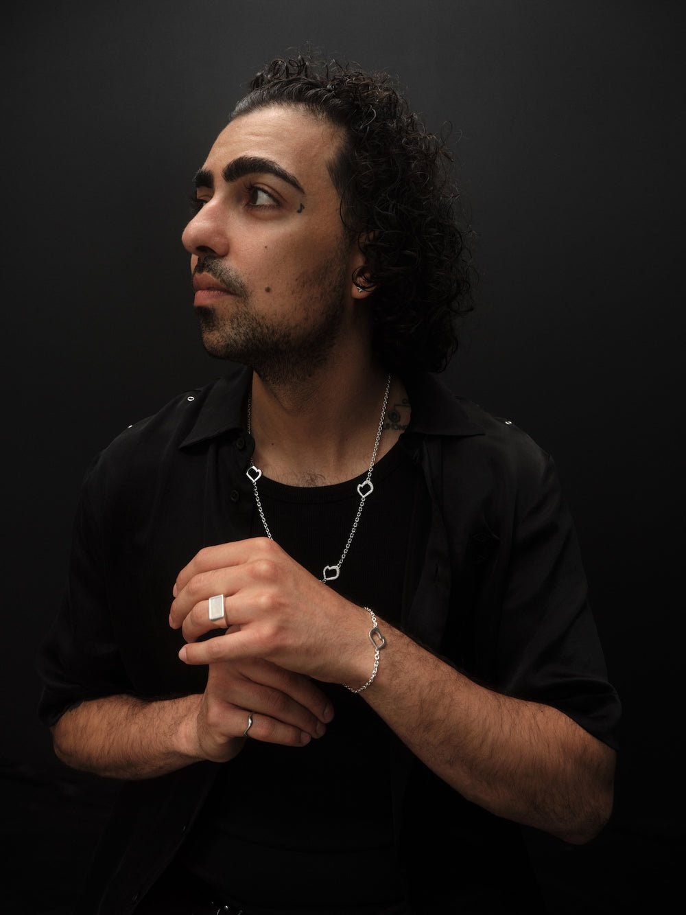 TRI HEART CHAIN LONG