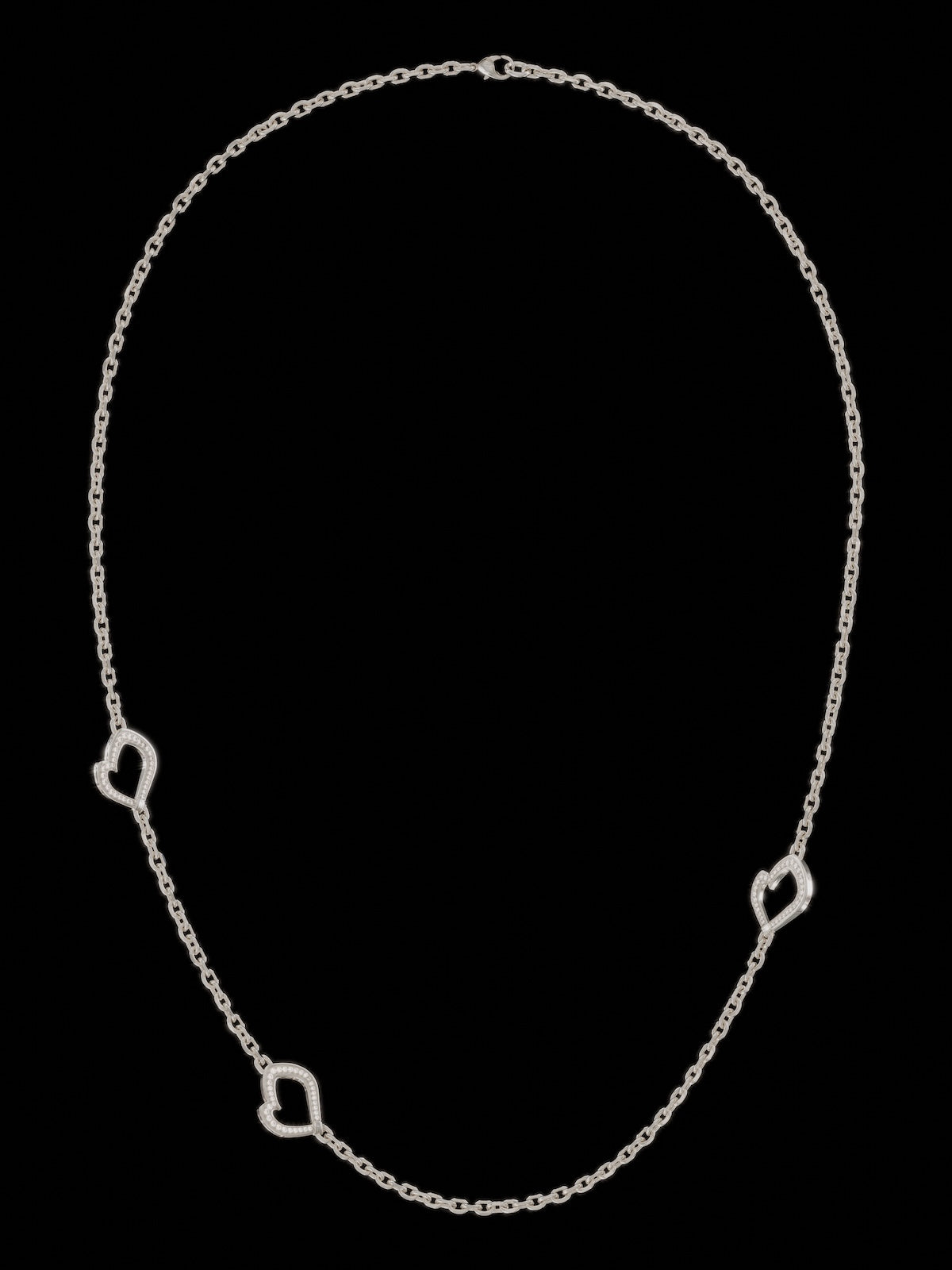 TRI HEART CHAIN LONG